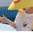 thumbnail image 4 of Sombrero de playa para niños, sombrero de verano para niños, hermoso sombrero de verano para niños, sombrero de bebé de ala grande, construcción resistente, 4 of 5
