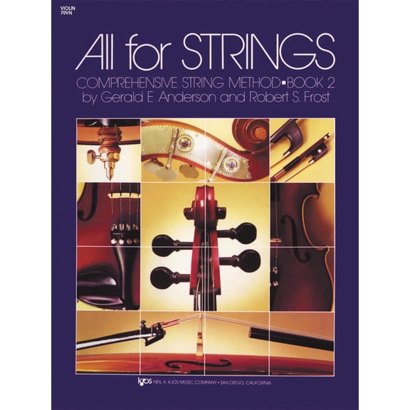 Pre-Owned 79VN - All for Strings Book 2 - Violin, 9780849732355, 0849732352, Paperback,