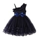 thumbnail image 1 of Vestido de Fiesta de Niñas Pendiente Hombro Mariposa Impresión Maxi con Cintura, 3D Adornado Vestido de Niño Pequeño para Vacaciones Y Ocasiones Especiales, 1 of 5