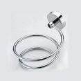 thumbnail image 2 of 1PCSilverWall Mounted Hair Dryer Holder, 304 Stainless Steel Hair Dryer Storage/Holder, Bathroom Accessories, 2 of 5