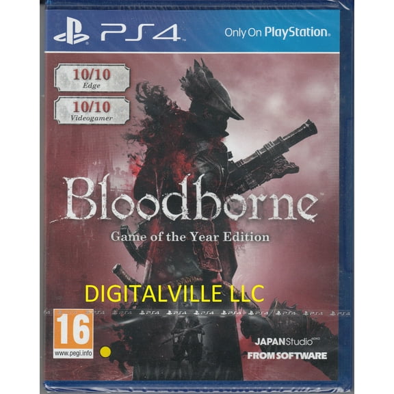 Bloodborne Game of the Year PlayStation 4