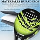 thumbnail image 3 of CAMEWIN 2 Palas de Pádel con Fundas, 2 Raquetas y 4 Pelotas,Kit de Raquetas para Pádel Fabricadas 100% Fibra de Carbono y Núcleo de Espuma Flexible de Memoria EVA, para Principiantes e Intermedios, 3 of 8