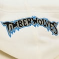 thumbnail image 4 of Men's Mitchell & Ness Cream Minnesota Timberwolves Hardwood Classics Chainstitch Premium Fleece Hoodie, 4 of 5