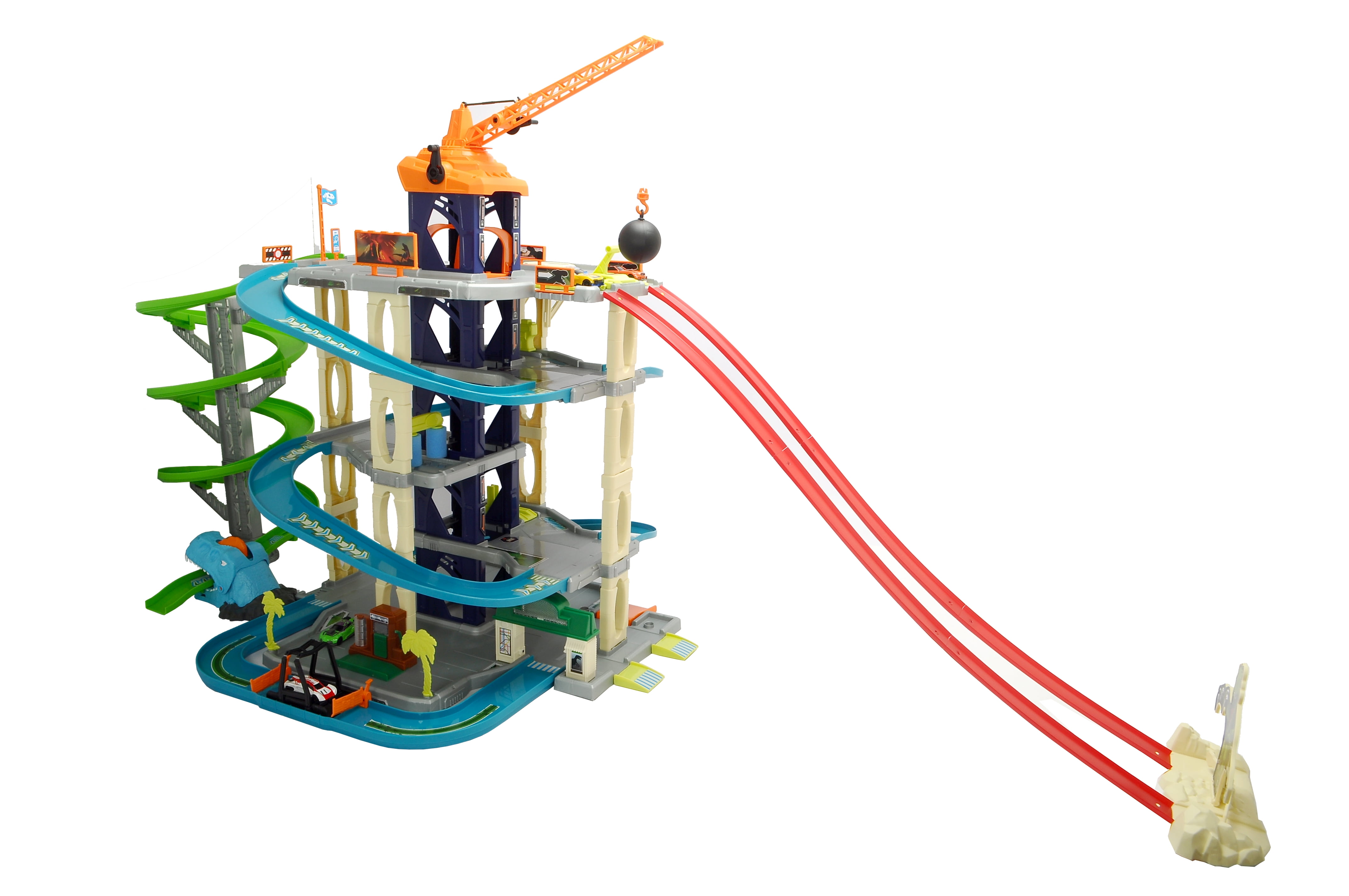 hot wheels ultimate dino city garage