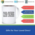 thumbnail image 3 of Dad Jokes... Rad Jokes Mug, Father's Day Gift, Men's Gift, Dad To Be, Mug, Dad Gift, Men's Mug, Father's Day, Dad Mug, Daddy, Ceramic Novelty Coffee Mugs 11oz, 15oz Mug, Tea, 3 of 4