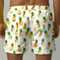 thumbnail image 5 of guisaled Swim Trunks Hawaiian Swim Shorts Men Drawstring Waisted Quick Dry Swim Trunks 7 Inch Inseam Lightweight Vacation Holiday Beach Shorts, 5 of 6