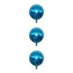 thumbnail image 4 of Globos de cumpleaños Bewildely Kit de decoraciones de habitación de globos de casa liviana Azul, 4 of 6