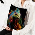 thumbnail image 6 of Chameleon Velvet Throw Covers Pillows with Unique Patterns - Set of 2 Decorative Pillow Inserts in 16x16, 18x18, 20x20 Inches for Home Decor and More, 6 of 6