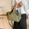 thumbnail image 4 of FENOHREFE Quilted Nylon Crossbody Bag For Women Puffer Shoulder Bag Casual Satchel Handbag With Large Capacity For Daily Use, 4 of 8