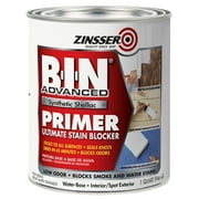 4 Pack, White, Zinsser BIN Advanced Synthetic Shellac White Primer- Quart