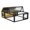 black, variant on Outdoor Wooden Rabbit Hutch Guinea Pig Cages Tortoise Enclosure Small Animal Hutch Enclosure, Asphalt Roof, Floorless Design