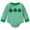Green, variant on Akiihool Baby Boy Fall Winter Pajamas Newborn Baby Boy Girl Fall Winter Clothes Long Sleeve Bubble Romper Jumpsuit Overall Shorts Infant Clothing Green,12-18 Months