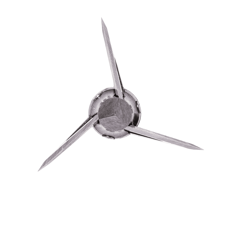Muzzy Trocar XB 3-Blade Crossbow Broadhead, 100 Grain, 3 Pack
