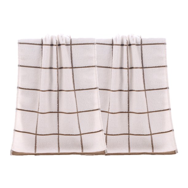 Juego de toallas, toallas de mano de baño de algodón duraderas para hotel, spa, salón y gimnasio, 33*73 cm