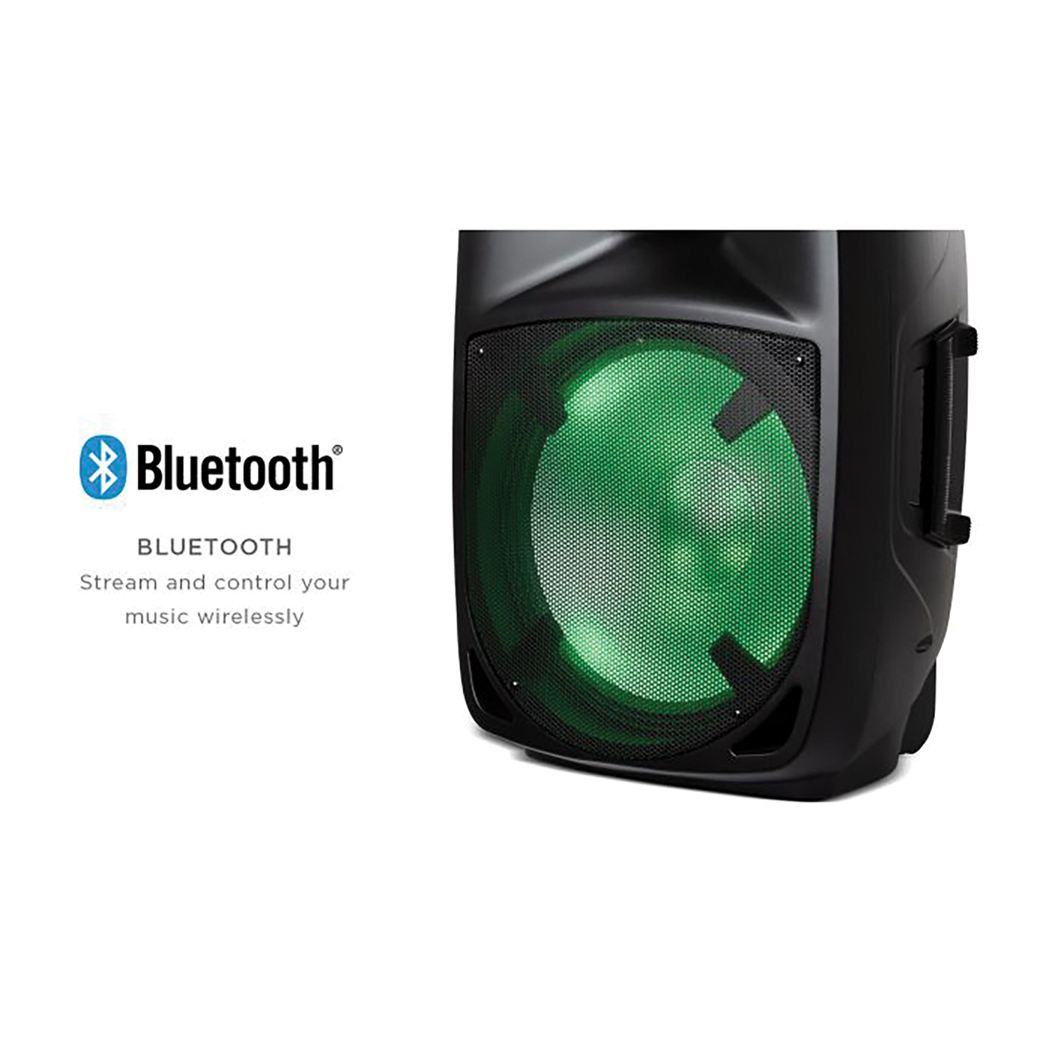 ION Audio Pro Glow 1500 Portable Bluetooth Speaker, Black, PROGLOW1500 - image 4 of 14