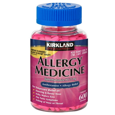 UPC 096619536092 - Kirkland Signature Allergy Medicine 25 mg