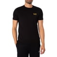 thumbnail image 2 of EA7 Chest Logo T-Shirt, Black, 2 of 5