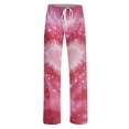 thumbnail image 5 of Pajama Bottoms for Women Heart Graphic Holiday Long Pj Pants Soft Pajama Lounge Pants Cozy Valentines Day Gifts Pajamas Women, 5 of 6