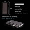 thumbnail image 3 of 1 Pcs Aluminium Alloy Ejection Holder Portable Automatic Cigarette Case Windproof Metal Box Smoke Boxes, 3 of 5