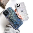 thumbnail image 3 of Heart Phone Case Compatible with iPhone 12 Pro Max,Clear Holographic Heart Laser Glitter Bling Case Glossy Bumper Protective Cover,6.7 Inch,Crystal Clear, 3 of 7