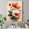 thumbnail image 4 of Qisvanset 12x16 Inch Framed Canvas Wall Art Corinthians Vintage Flower Market Spring Dorm Faith Wall Art, 4 of 8
