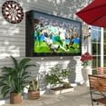 thumbnail image 3 of VEIKOUS 55" Outdoor TV Enclosure W/ Anti-Theft Lock & Full-Motion Bracket, Suitable for 32-55'' TVs, Black, 3 of 16