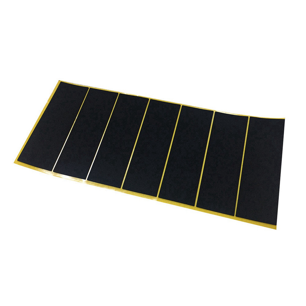200Pcs/Lot Black Fingerboard Deck Uncut Tape Stickers Black Foam Grip Tape Stickers 38mmx110mm