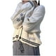 thumbnail image 2 of Cárdigan de manga larga con cierre de botones a la moda para mujer, suéter de punto con una botonadura, chaqueta, suéter Fridja  hkj1303, 2 of 9