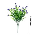 thumbnail image 3 of WNFJR Plastic Eucalyptus Flower Bouquet – Realistic Artificial Tea Plant Decor for Home, Garden & Holiday Outdoor Decoration, 3 of 4