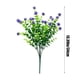 thumbnail image 3 of Ramo artificial de flores de eucalipto de plástico para decoración de jardín y hogar | Plantas artificiales realistas con hojas y brotes verdes | Decoración navideña para interiores y exteriores, 3 of 6