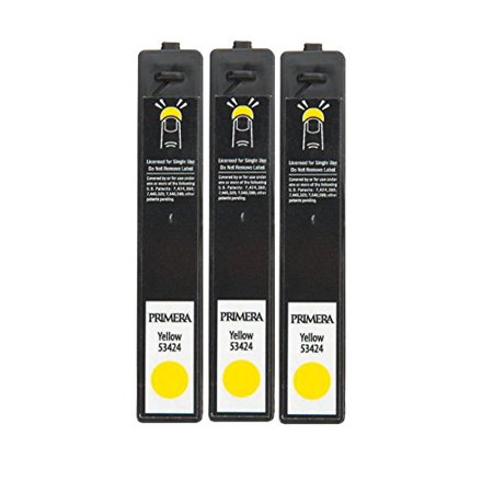 PRIMERA  LX900  YELLOW INK CARTRIDGE 3 Pack 53424
