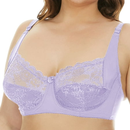 

vbnergoie Low Cut Bra Women Underwear Bralette Crop Top Female Bra Push Up Brassiere Bra Maternity Bra Padded Bandeau Bra with Support