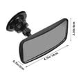 thumbnail image 3 of Espejo retrovisor interior de coche con ventosa, espejo retrovisor giratorio para coche, 3 of 8