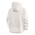 thumbnail image 3 of GUZOM Mens Water Resistant Windbreaker Lightweight Packable Hooded Jacket Nylon Spandex Travel Gray,Size M, 3 of 4