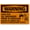 Warning Sign 3, variant on Warning Sign Make IT to The Fence Dog Attack - 12×8 Inches, Rust-Proof Aluminum, Dog Patrol Areas Security Zones Facility Perimeters Decor