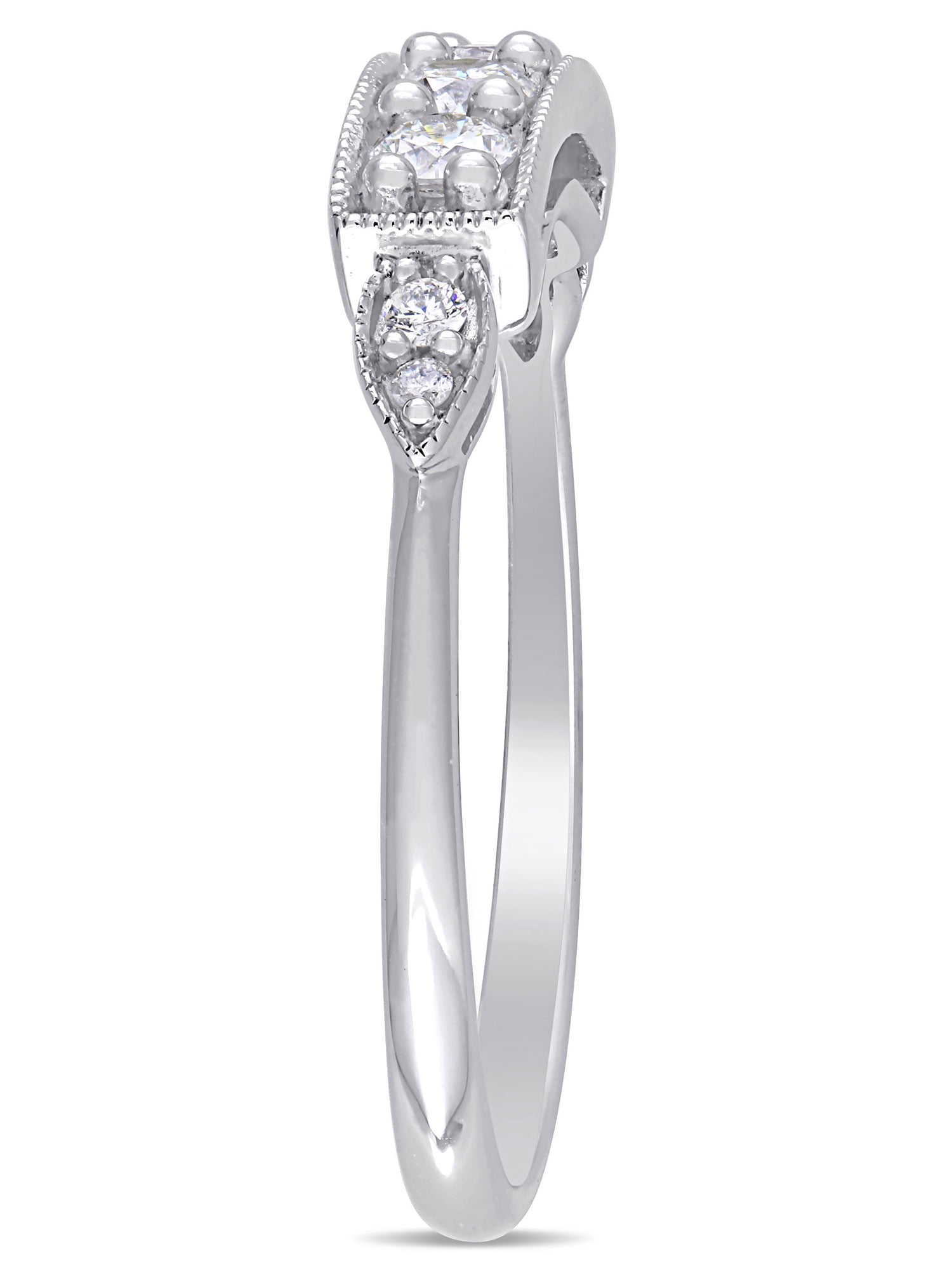 Everly Women's Diamond 10k White Gold Ring