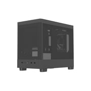 Rosewill Micro ATX Mini Tower PC Case with Pre-Installed 400W Power Supply | Left Temper Glass Side Panel | Front and Side Mesh | 240mm & 280mm Radiator Support | 1 x USB 2.0 | 2 x USB 3.0 | 1 x 120m