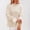 Beige, variant on Oversized Sweaters Women Lightweight Fall Green Boxy Knitted Sweaters Women's Turtleneck Tops XL