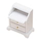 thumbnail image 3 of Mesita de noche blanca para casa de muñecas a escala 1/12, modelo de almacenamiento para dormitorio Blanco, 3 of 9
