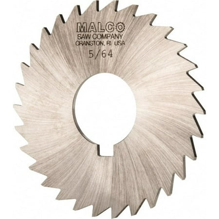 

Made in USA 3 Diam x 5/64 Blade Thickness x 1 Arbor Hole Diam 30 Tooth Slitting and Slotting Saw Arbor Connection Right Hand Uncoated HSS Concave Ground