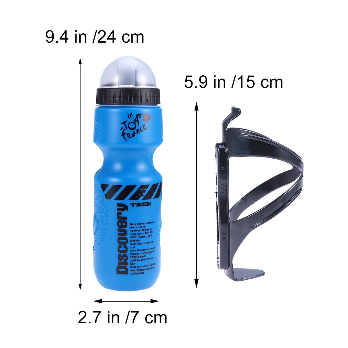 750ML Portable Cycling Equipment Clear BPA Free Sport Cup Sports Bottle  Drinking Canteen Bicycle Water Bottles