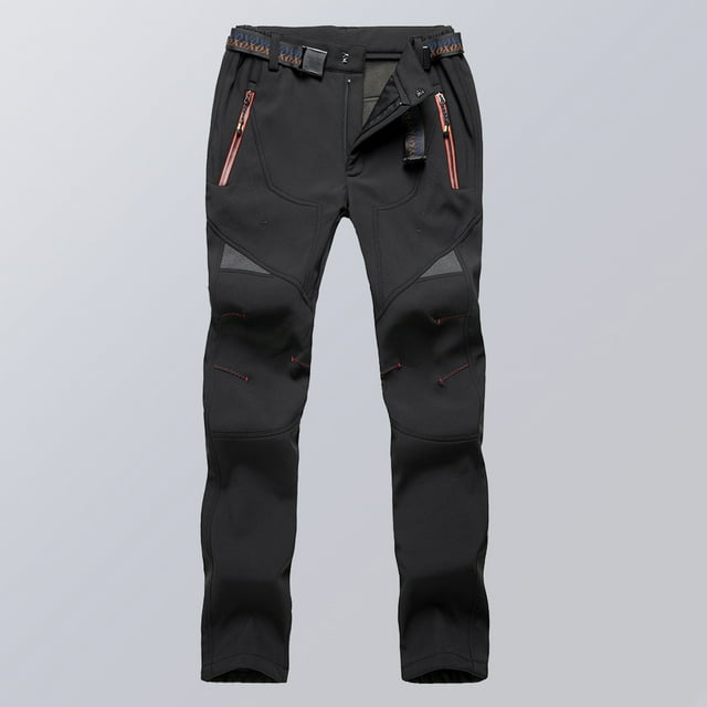 Pantalones Mujer Senderismo Pantalones de senderismo para mujer Fleece Extraíble Impermeable Pantalo TOMSHOO Pantalones Mujer Senderismo