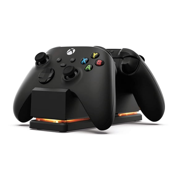 Estación de carga dual Power A con pilas recargables para Xbox One Xbox Series color negro