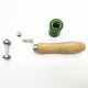 thumbnail image 1 of Rodillo de presión manual con costura resistente a altas temperaturas de silicona (verde 40 mm) Likrtyny Para estrenar, 1 of 8