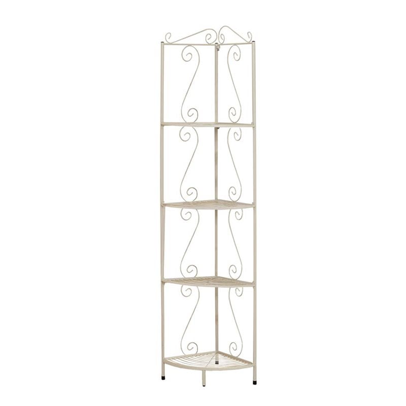 Kyna Turner: Etagere in White with Four Shelves