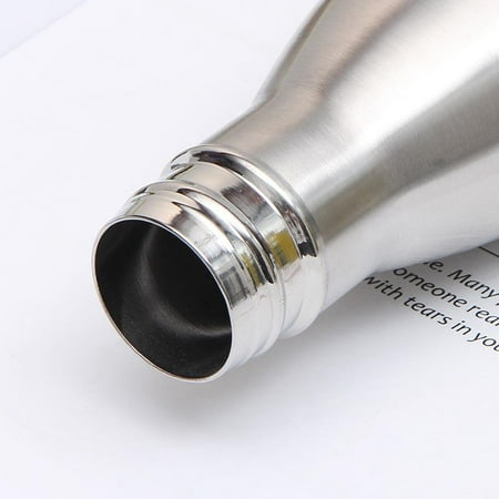 

Vacuum insulated coffee bottle oz thermos stainless steel insulated hot and cold beverage metal water bottle Yellow 500ml