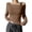 Coffee women fall long sleeve crop top a1, variant on Women's Fall Winter Long Sleeve Off Shoulder Crop Top Slim Fit Casual Basic Pullover Tops Solid Crew Neck Tee Blouses Fashion Streetwear Y2K Trendy Clothes, Gray 2XL