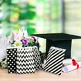 thumbnail image 4 of 100 Pack Paper Candy Bags for Candy Cookie Buffet, Small Biodegradable Halloween Graduation Party Favor Bags, Black, 4 of 6