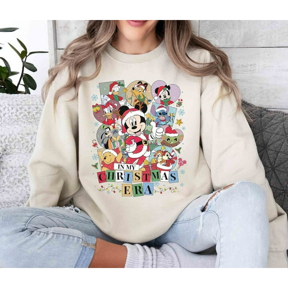Disney In My Christmas Era Shirt, Mickey and Friends Christmas Shirt, Christmas Family Matching Shirt, Disney Trip Shirt, Christmas Gift