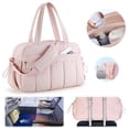 thumbnail image 4 of Yucurem Women Travel Duffel Bag with Compartment, Waterproof Gym Tote Bag with Wet Pocket Luggage Bag (A), 4 of 10
